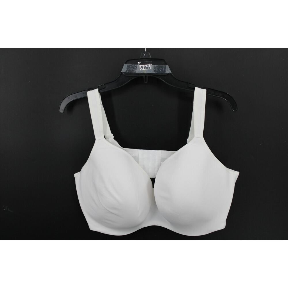 Cacique 'Body Smoothing'Collection' Back Smoother Balconette 44DDD White Wired - Picture 7 of 11